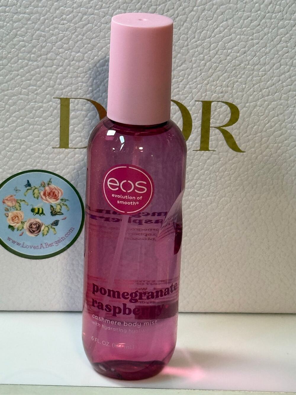 EOS Cashmere Body Mist POMEGRANATE RASPBERRY-177mL NEW